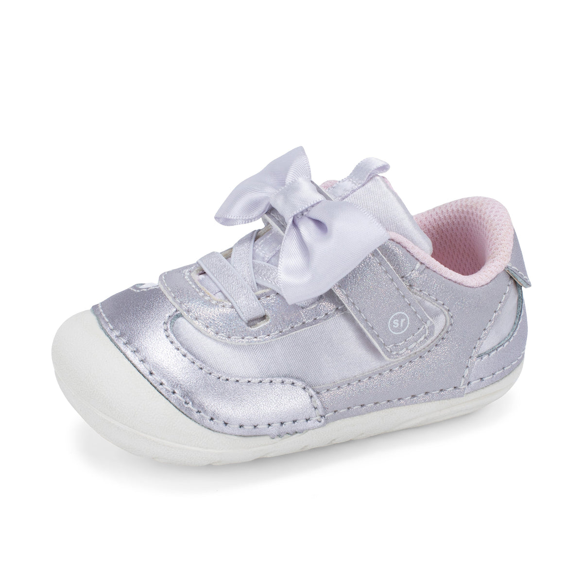 Stride Rite Jules Sneaker - Little Kid Silver Lavender