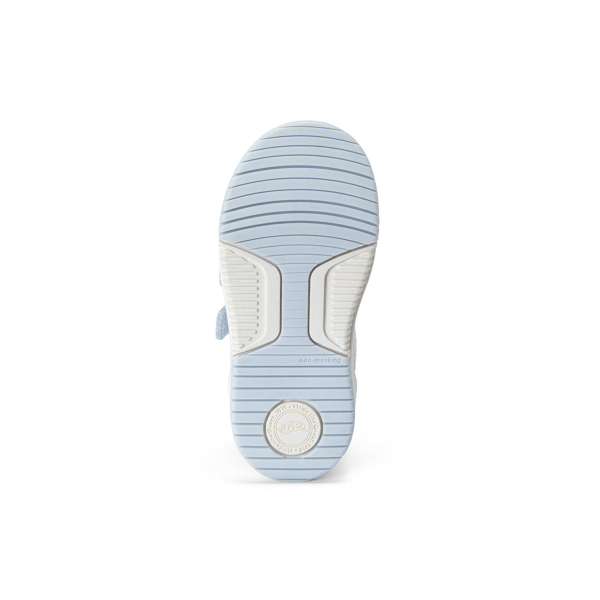 Stride Rite Denver Sneaker - Big Kid Blue Satin