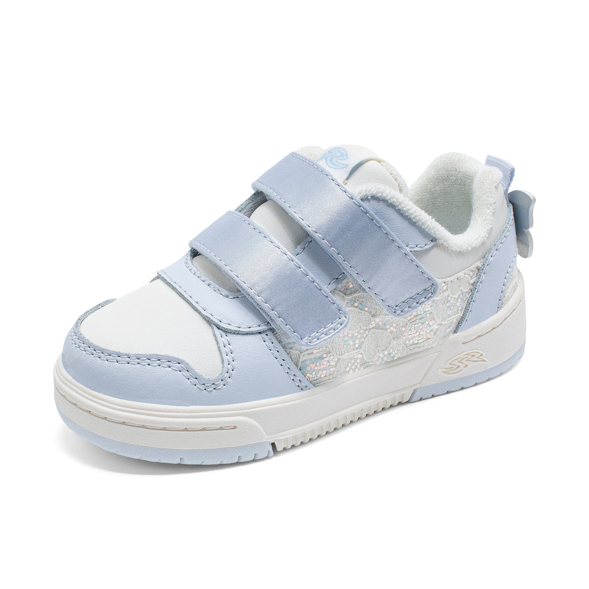 Stride Rite Denver Sneaker - Big Kid Blue Satin