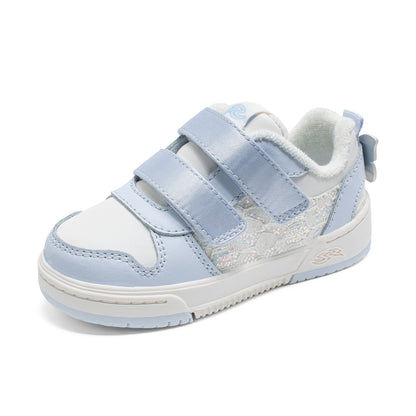 Stride Rite Denver Sneaker - Big Kid Blue Satin