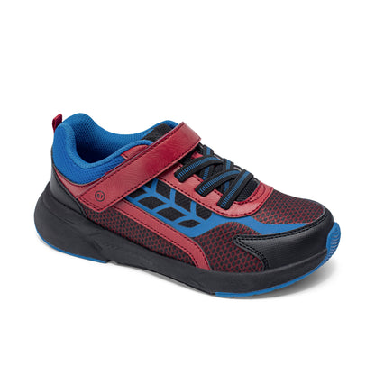 Stride Rite Equilibrium Sneaker - Big Kid Black/Red