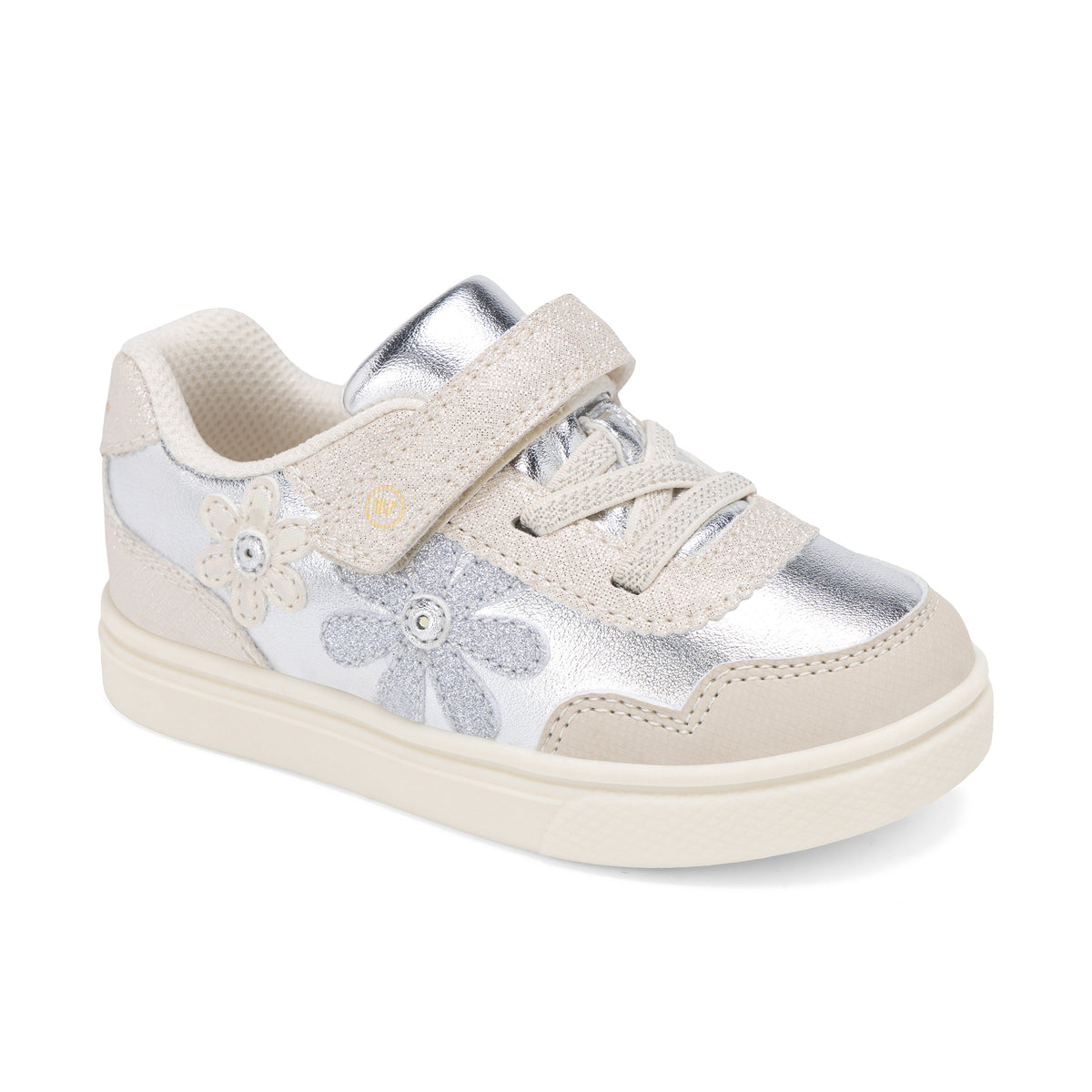 Stride Rite Lighted Bloom Sneaker - Little Kid Off White