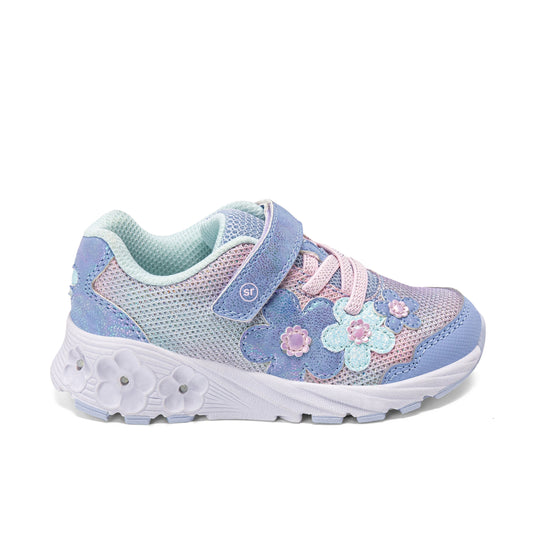 Stride Rite Lighted Glimmer 2.0 Sneaker - Big Kid Blue
