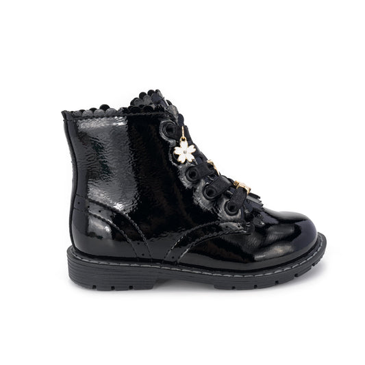 Stride Rite Lyla Boot - Big Kid Black