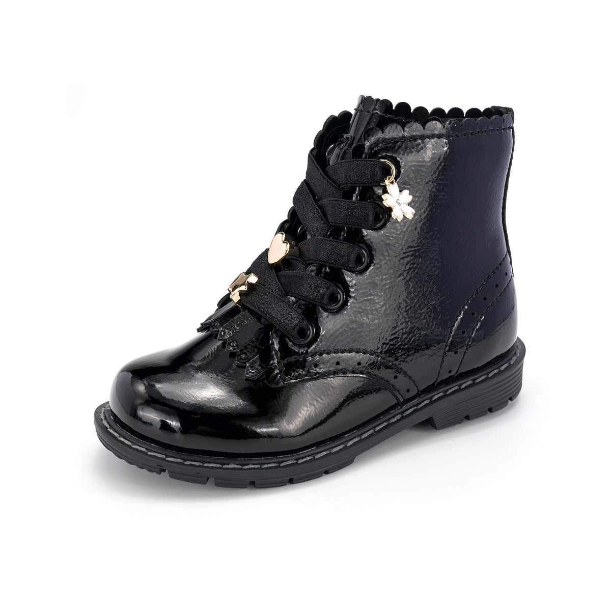 Stride Rite Lyla Boot - Big Kid Black