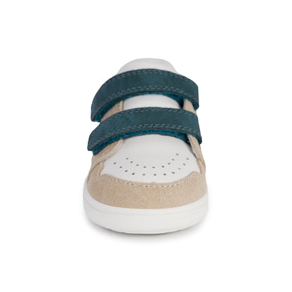Stride Rite Alfredo Sneaker - Big Kids Tan/Green