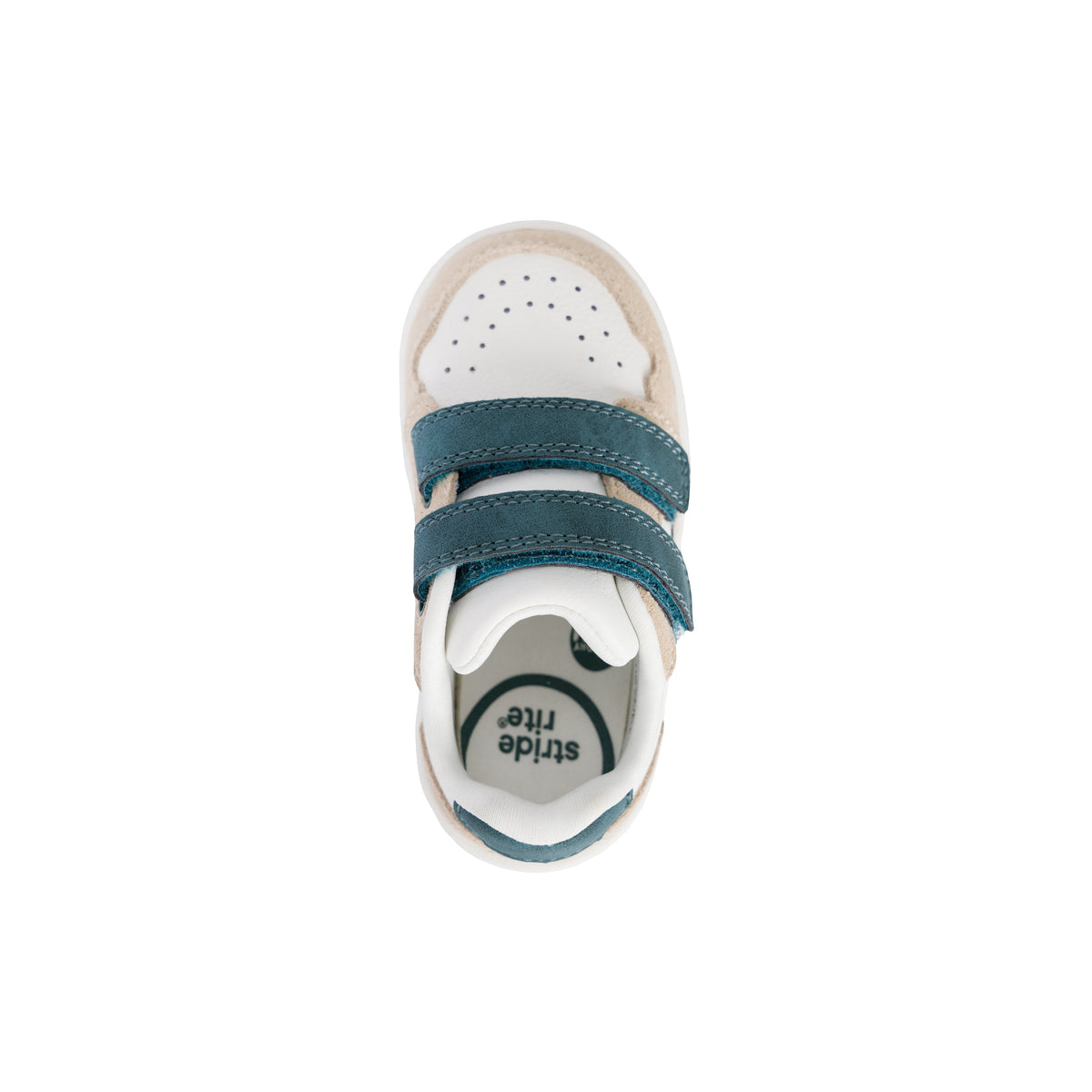 Stride Rite Alfredo Sneaker - Big Kids Tan/Green