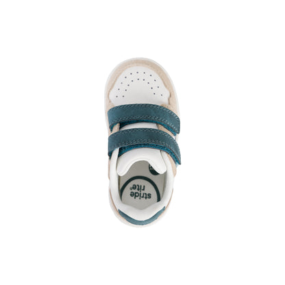 Stride Rite Alfredo Sneaker - Big Kids Tan/Green