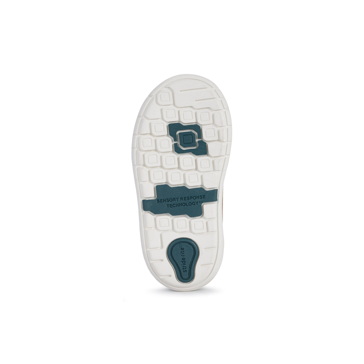 Stride Rite Alfredo Sneaker - Big Kids Tan/Green