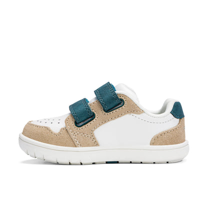 Stride Rite Alfredo Sneaker - Big Kids Tan/Green