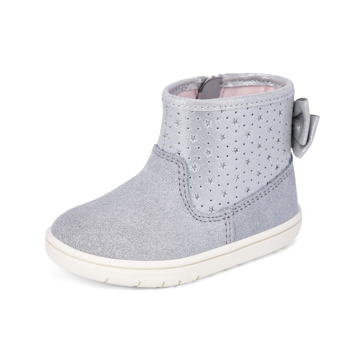 Stride Rite Estrella Boot - Little Kid Silver