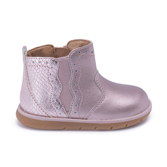 Stride Rite Lena Boot - Little Kid Mauve Glow