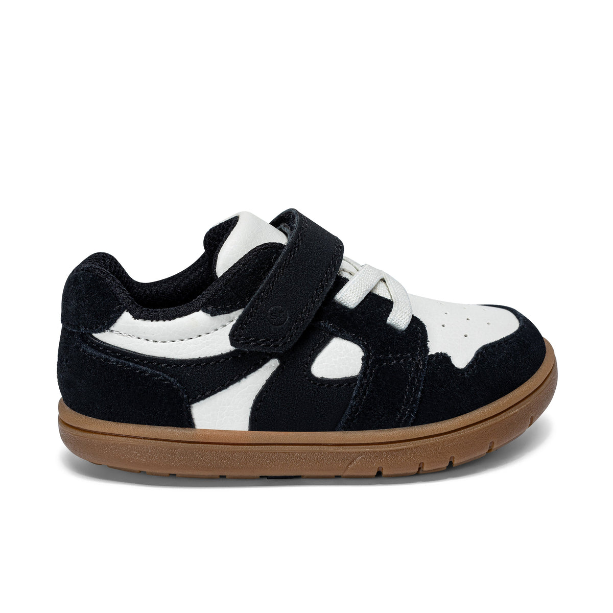 Stride Rite London Sneaker - Big Kid Black/White
