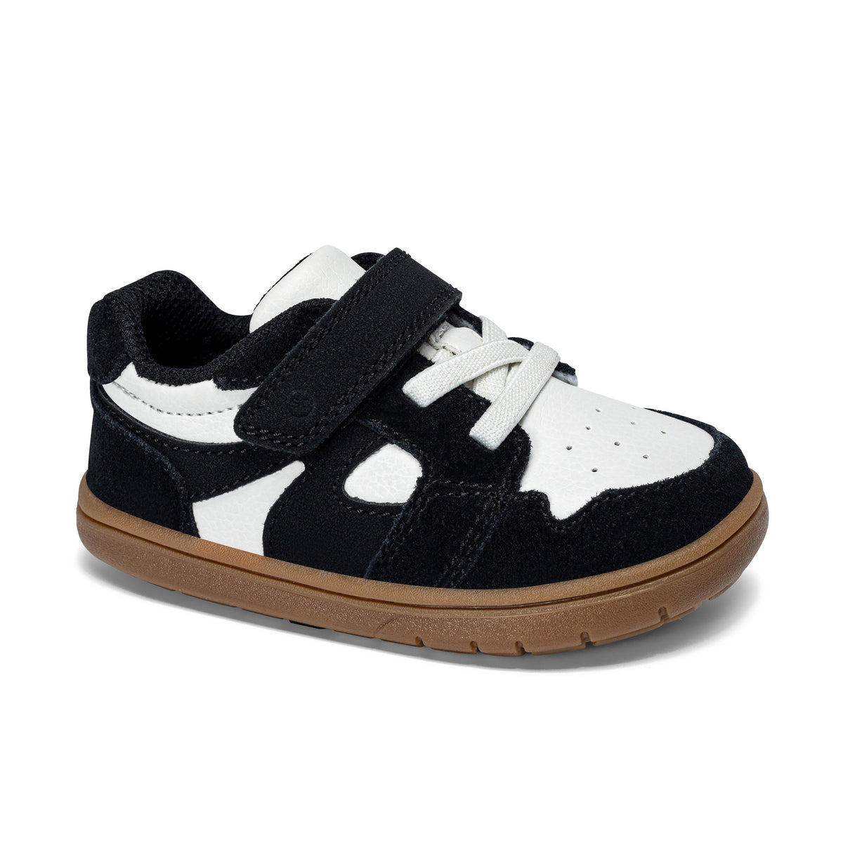 Stride Rite London Sneaker - Big Kid Black/White