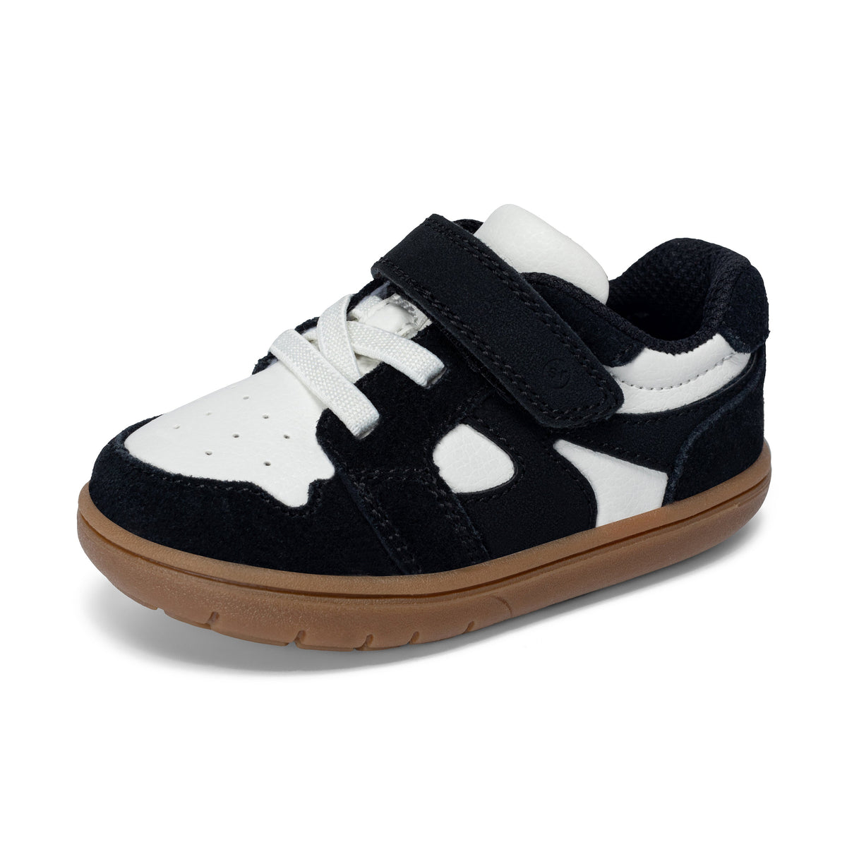 Stride Rite London Sneaker - Big Kid Black/White