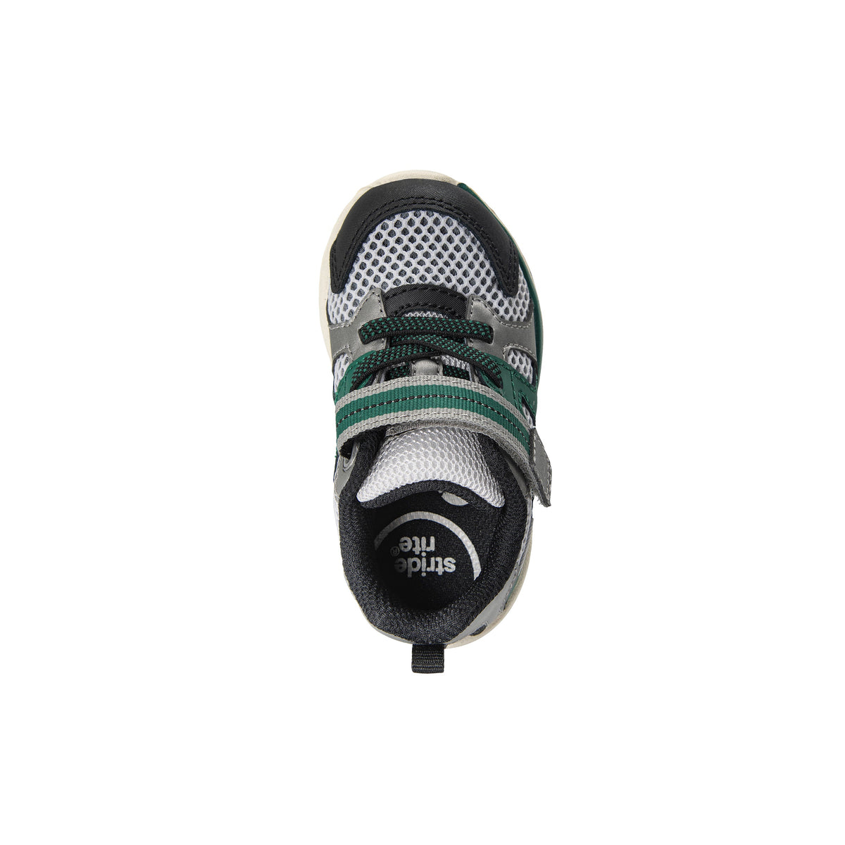 Stride Rite Velocity Sneaker - Little Kid Black/Green