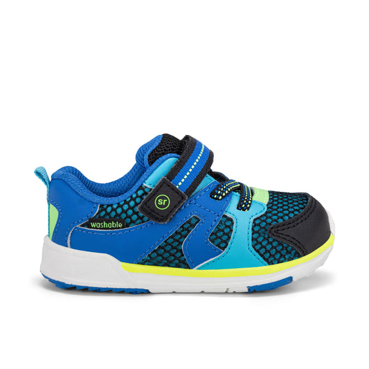 Stride Rite Velocity Sneaker - Little Kid Black/Blue