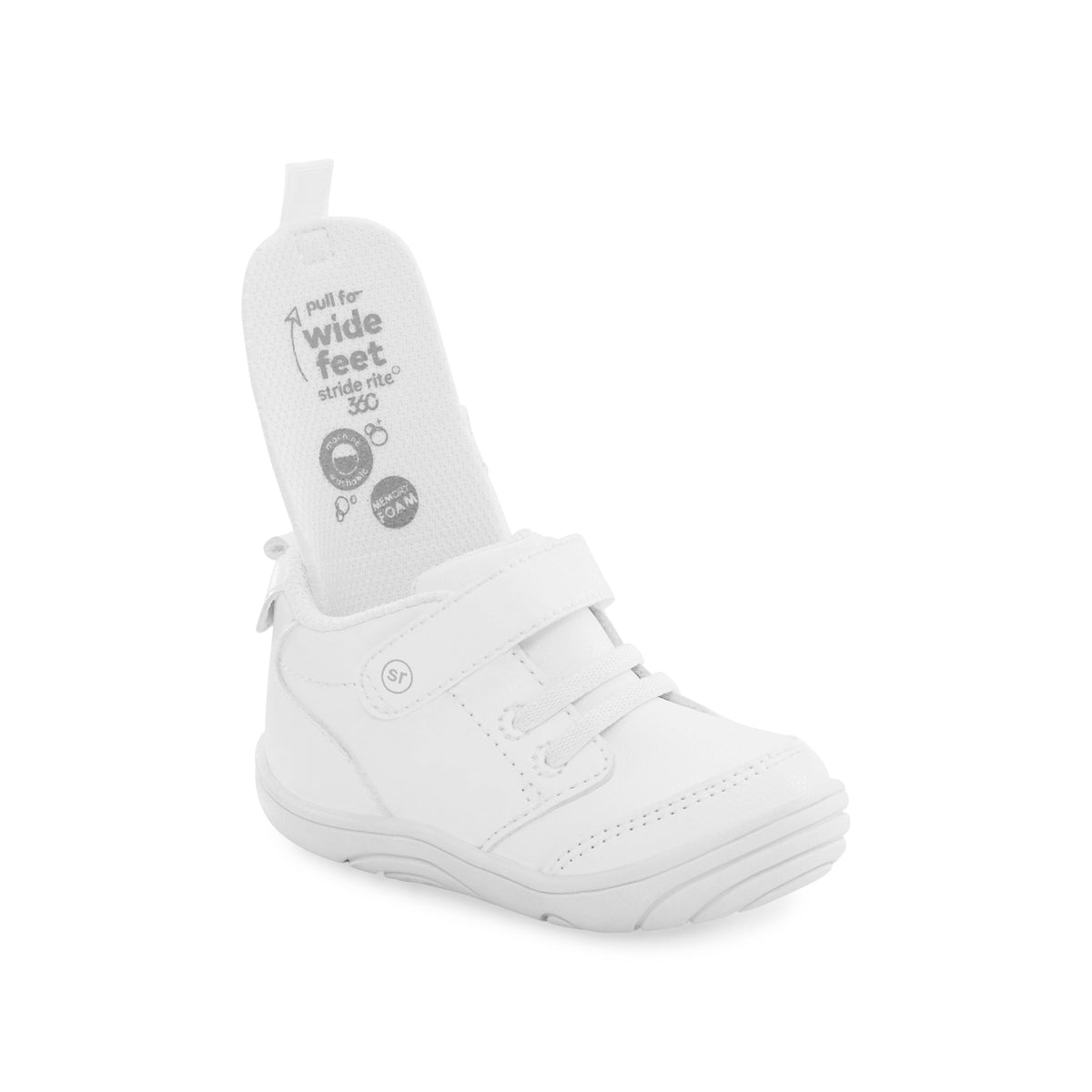 Stride Rite Taye 2.0 Sneaker - Little Kid White