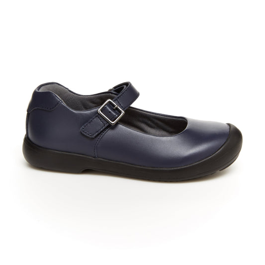 Stride Rite Ainsley Mary Jane - Big Kid Navy