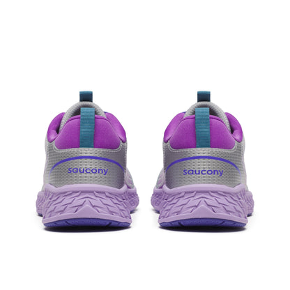Stride Rite Wind 3.0 Sneaker - Big Kid Silver/Purple