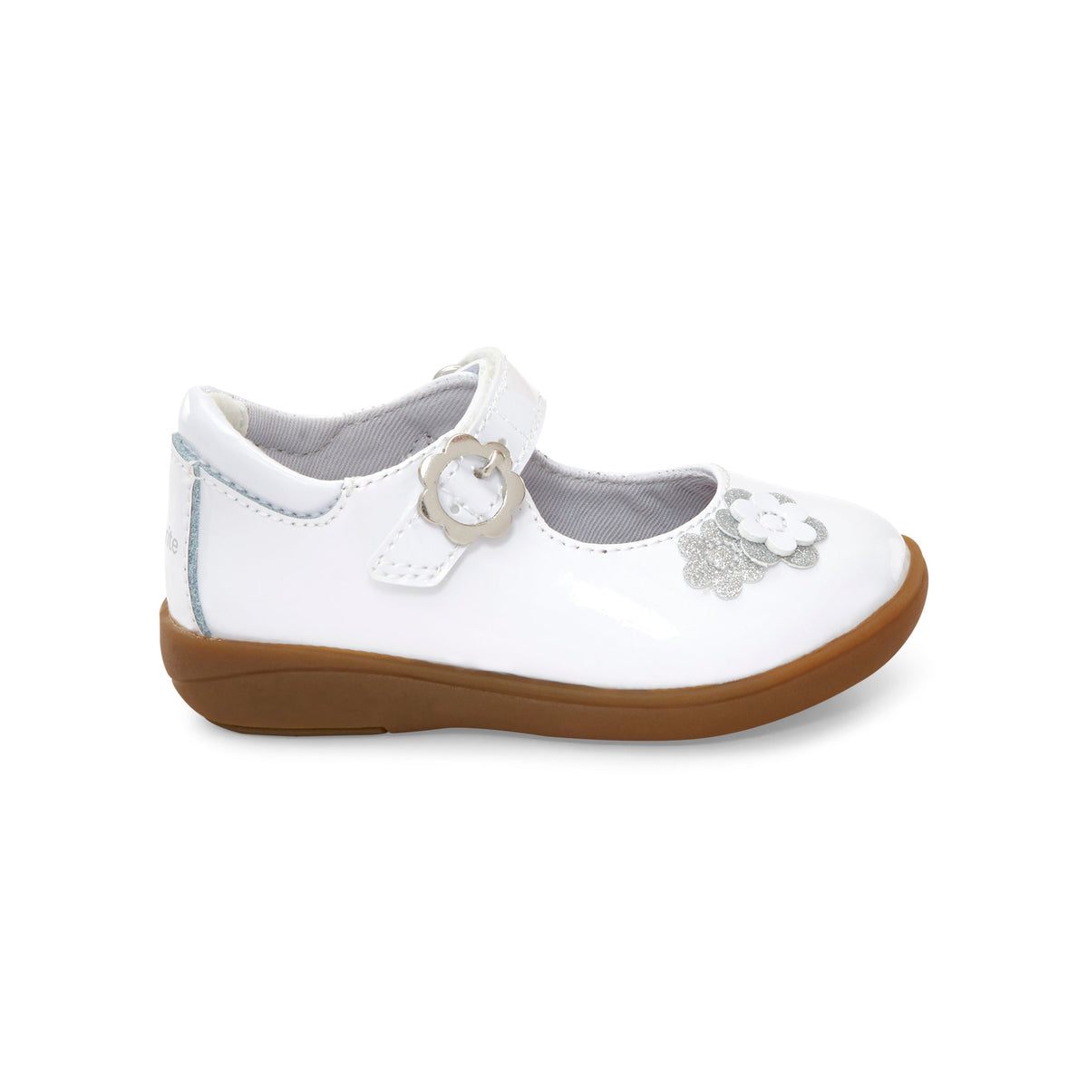 Stride Rite Holly Mary Jane - Little Kid White Patent