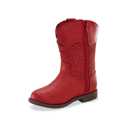 Stride Rite Wynona Western Boot - Big Kid Red